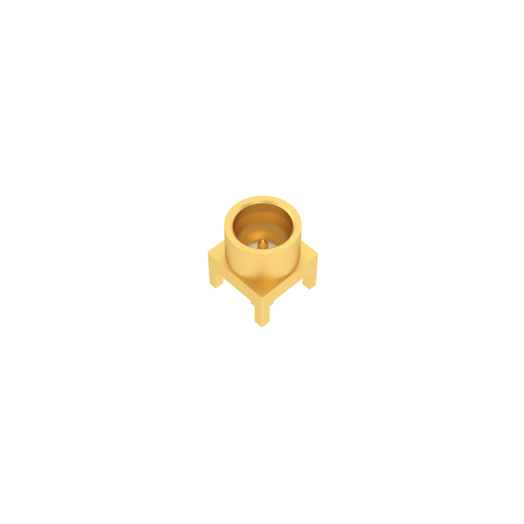 SMP-MAX / STRAIGHT MALE RECEPTACLE FOR PCB SNAP TYPE SOLDER LEGS