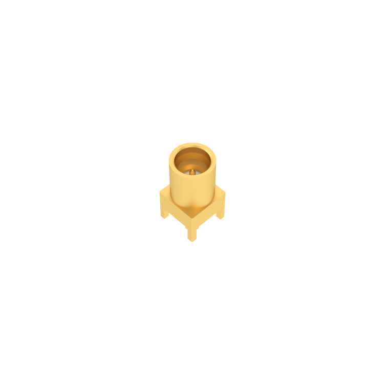 SMP-MAX / STRAIGHT MALE RECEPTACLE FOR PCB SNAP TYPE SOLDER LEGS
