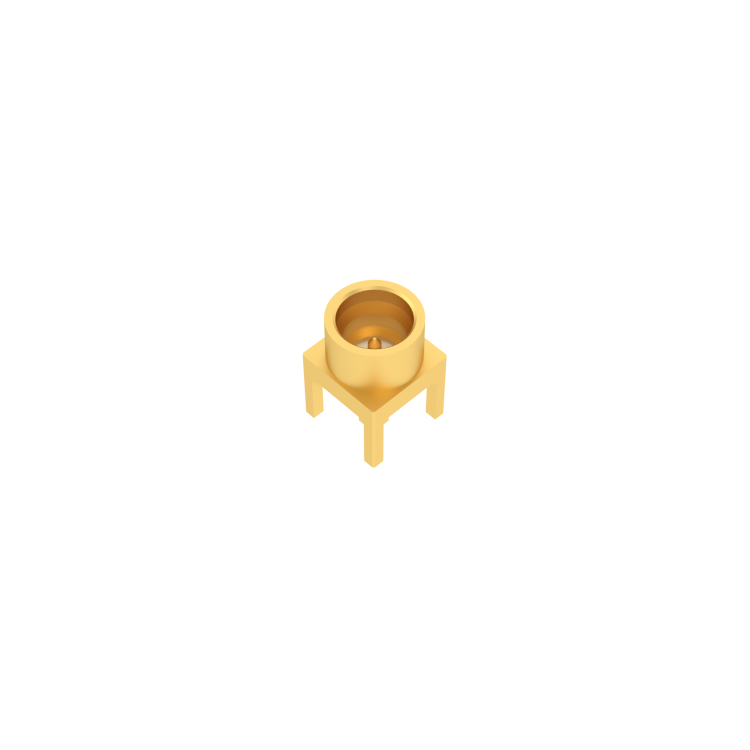 SMP-MAX / STRAIGHT MALE RECEPTACLE FOR PCB SNAP TYPE SOLDER LEGS