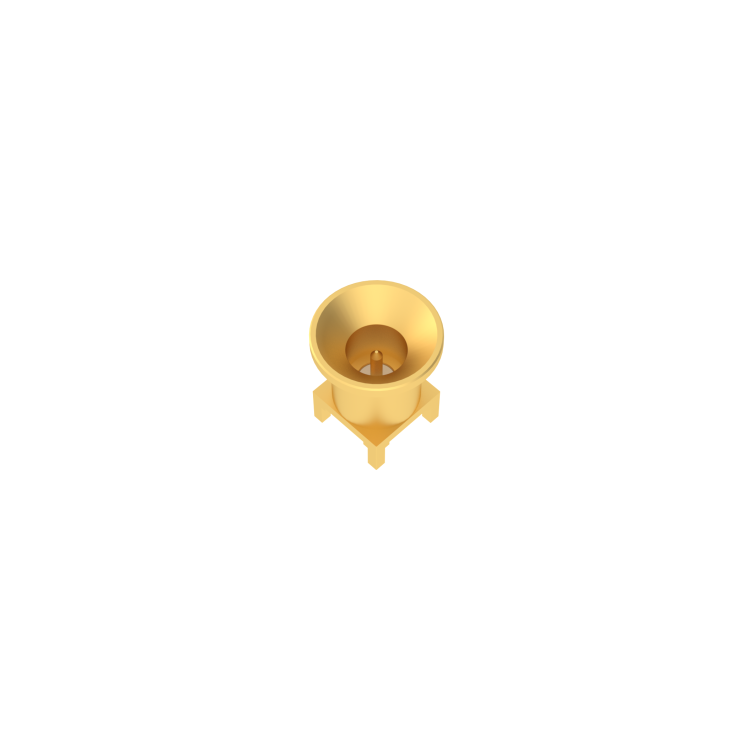 SMP-MAX / STRAIGHT MALE RECEPTACLE FOR PCB SLIDE TYPE SOLDER LEGS
