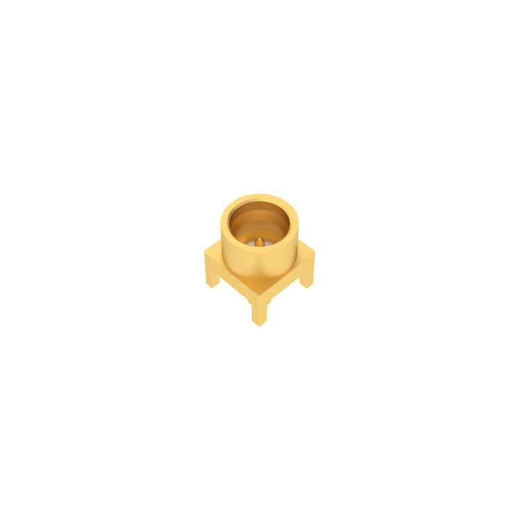SMP-MAX / STRAIGHT MALE RECEPTACLE FOR PCB SNAP TYPE SOLDER LEGS