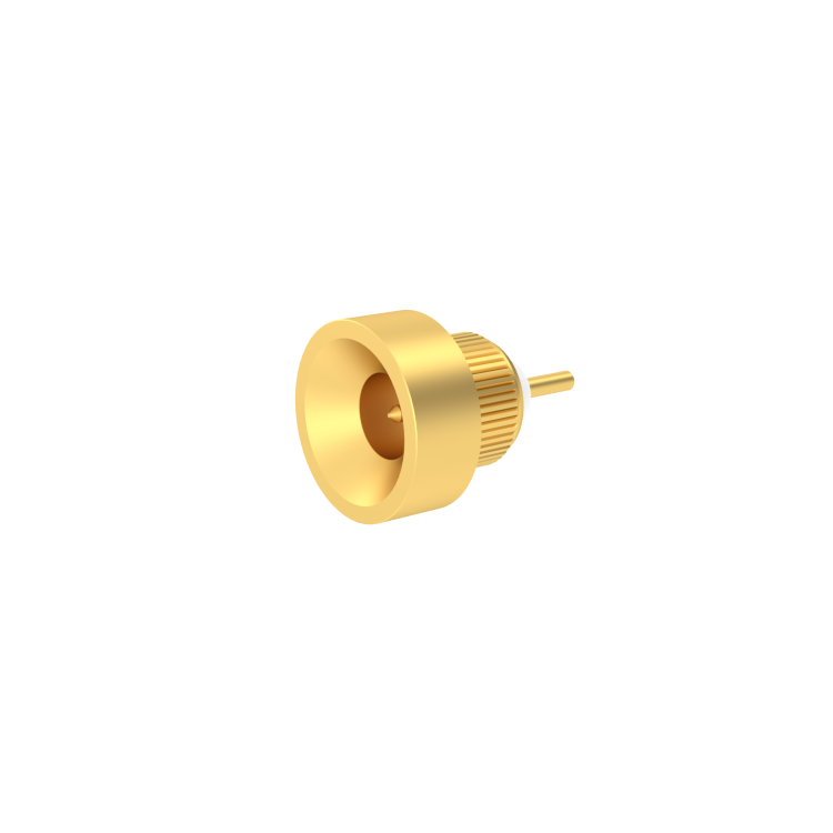 SMP-MAX / PRESS MOUNT MALE RECEPTACLE SLIDE TYPE WITH CYLINDRICAL CONTACT