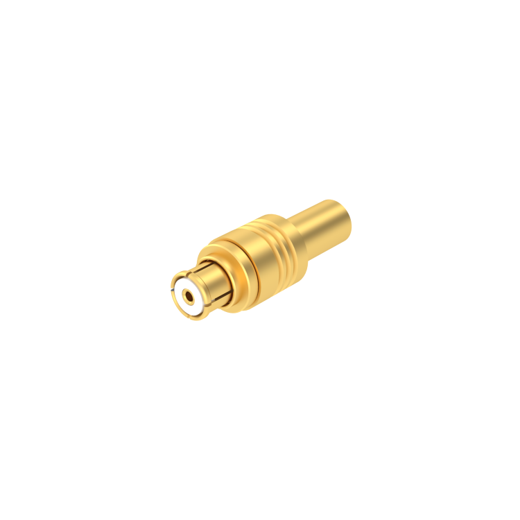 SMP-MAX / STRAIGHT FEMALE PLUG CRIMP TYPE CABLE 2.6/50S