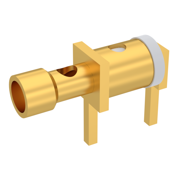 CABLE TERMINATION RIGHT ANGLE PCB MOUNT FOR CABLE 2/50