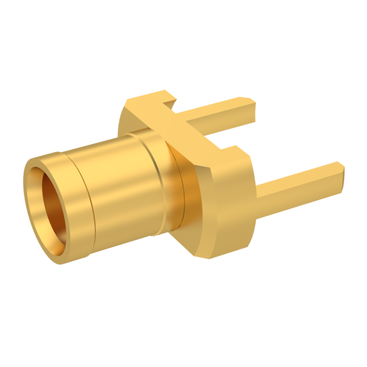 CABLE TERMINATION STRAIGHT PCB MOUNT FOR CABLE 2.6/50
