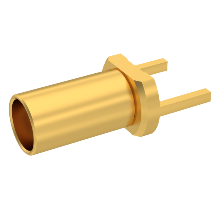 CABLE TERMINATION STRAIGHT PCB MOUNT FOR CABLE 2.6/50 D