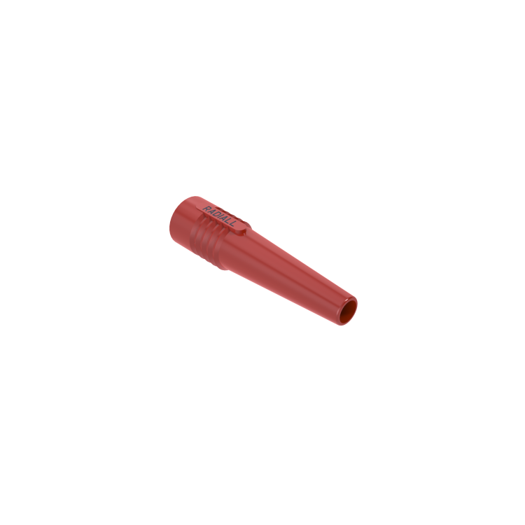 ACCESSORY / RED PROTECTOR SLEEVE CABLE DIA 5
