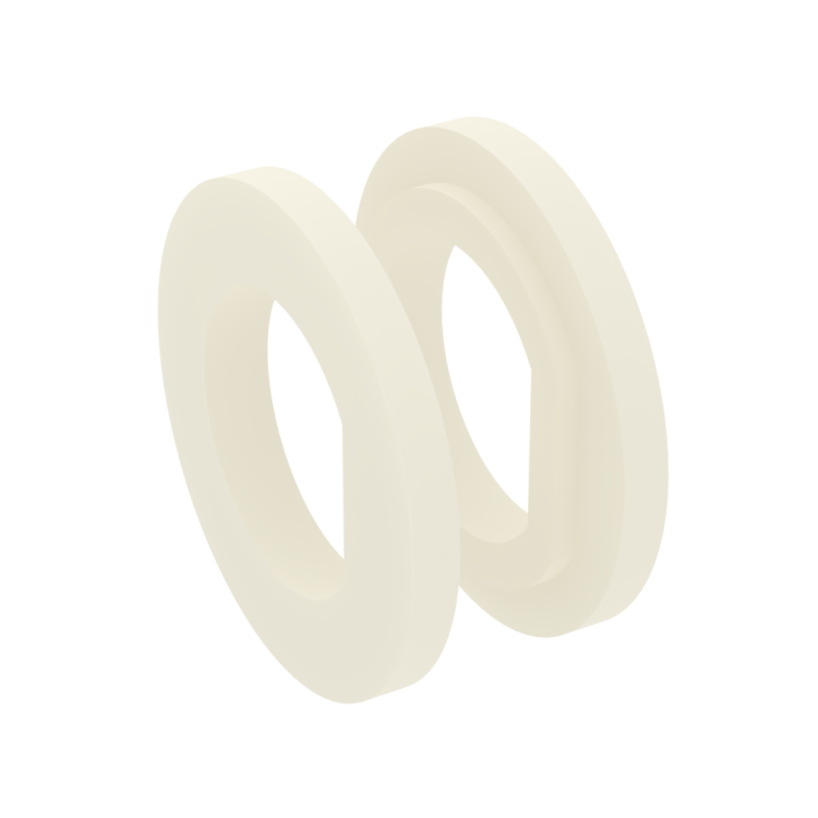 ACCESSORY / 2 INSULATED WASHERS PACKAGING 100