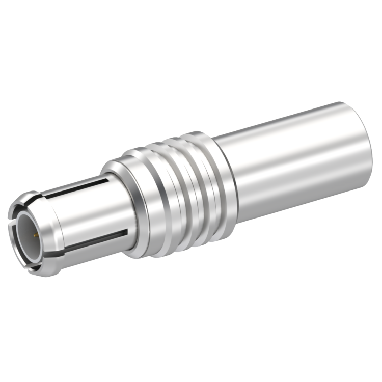 MCX / STRAIGHT PLUG CRIMP TYPE NON MAGNETIC FULL DETENT CABLE 2.6/50S
