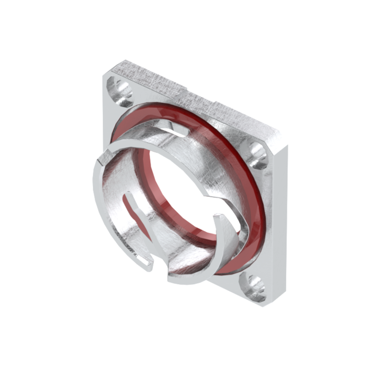 R2CT receptacle metal cap with chain
