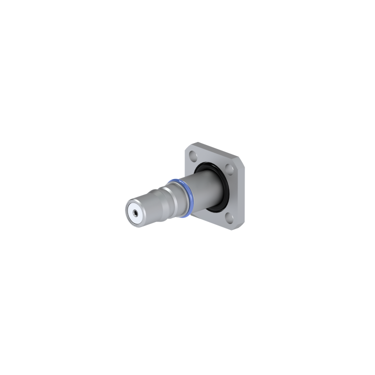 QRE / SQUARE FLANGE RECEPTACLE SOLDER TYPE CABLE .085