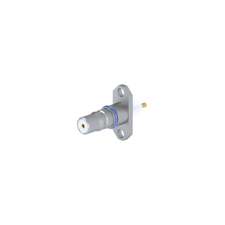 QRE / NARROW FLANGE RECEPTACLE WITH CYLINDRICAL PIN