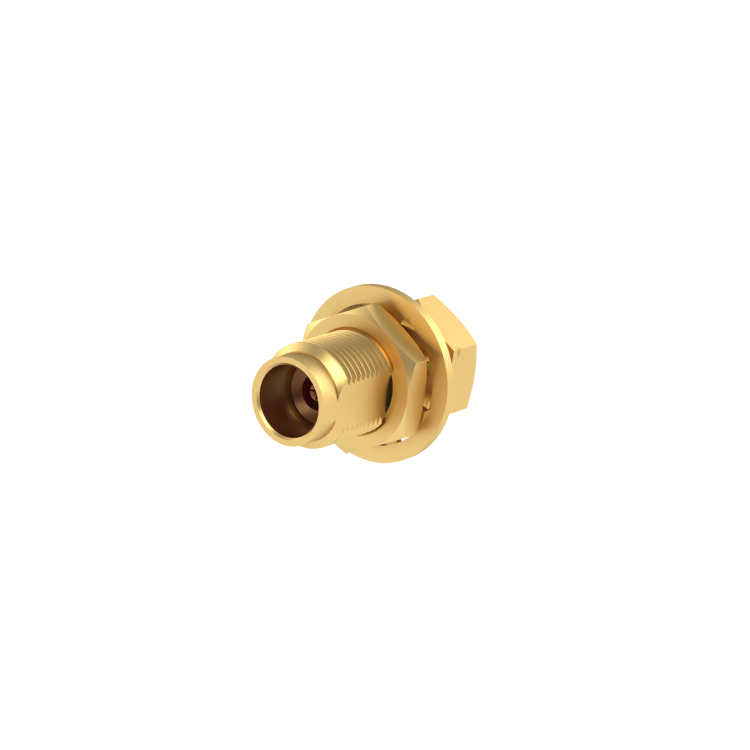 2.4 MM / STRAIGHT BULKHEAD JACK CABLE .085 MICROPOROUS