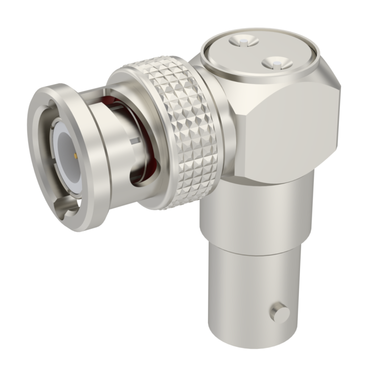 FEEDTHROUGH TERMINATION: RIGHT ANGLE BNC 1GHZ  2W  50ohms