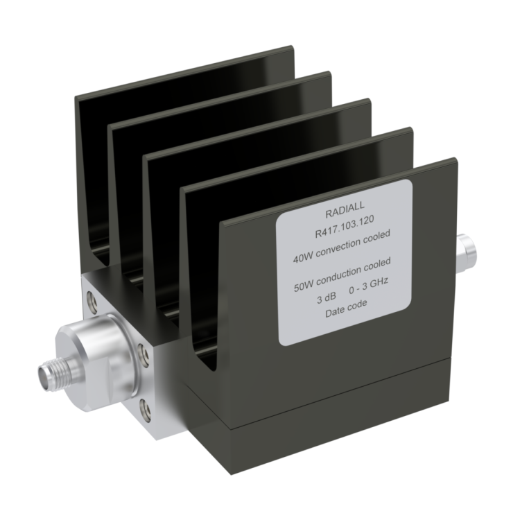 ATTENUATOR: SMA 6DB 3GHZ 40W 50ohms