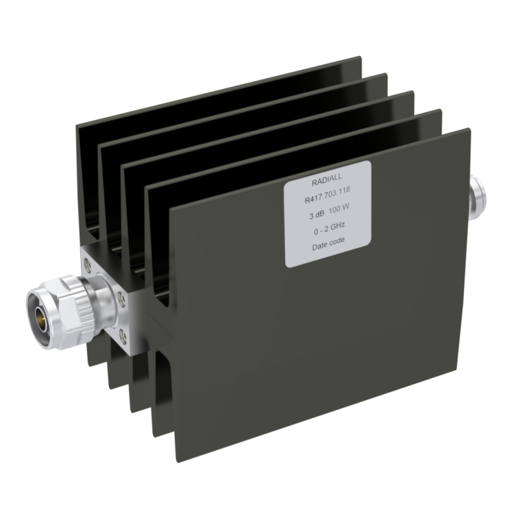 ATTENUATOR: N 20DB 2GHZ 80W 50ohms