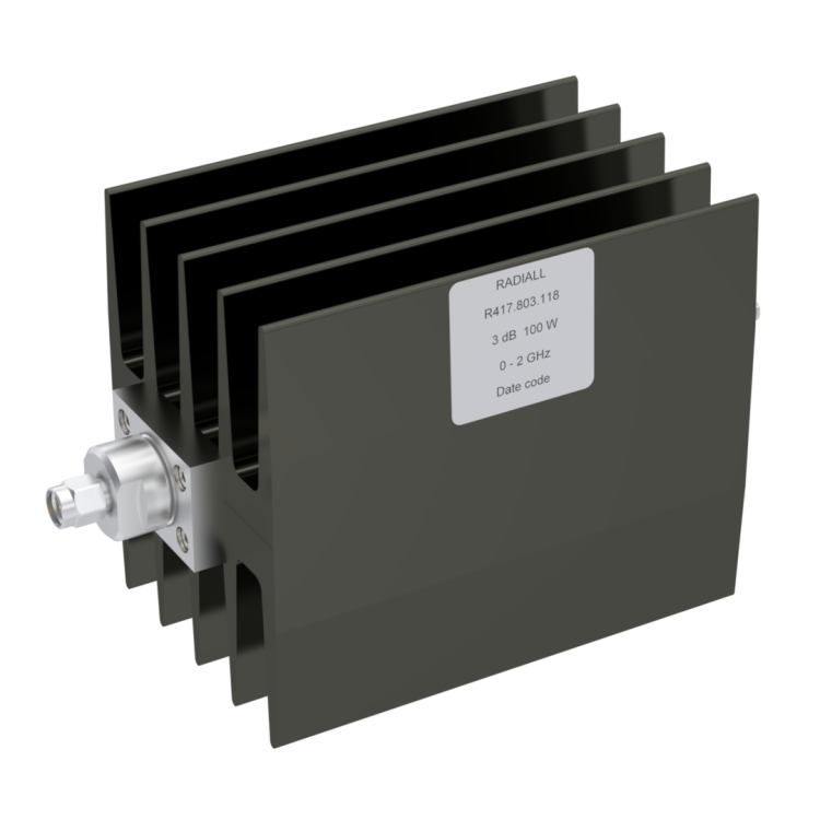 ATTENUATOR: SMA 20DB 2GHZ 80W 50ohms