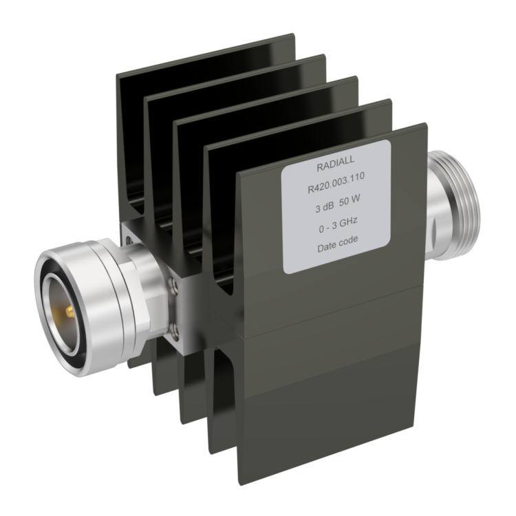 ATTENUATOR: 7-16   3DB    3GHZ      50W  50ohms