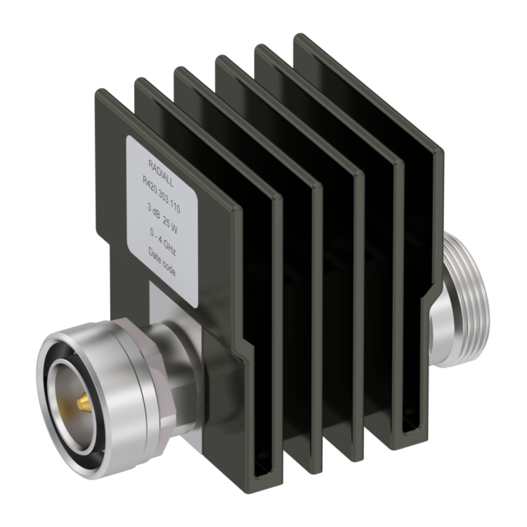 ATTENUATOR: 7-16   3DB    4GHZ      25W  50ohms