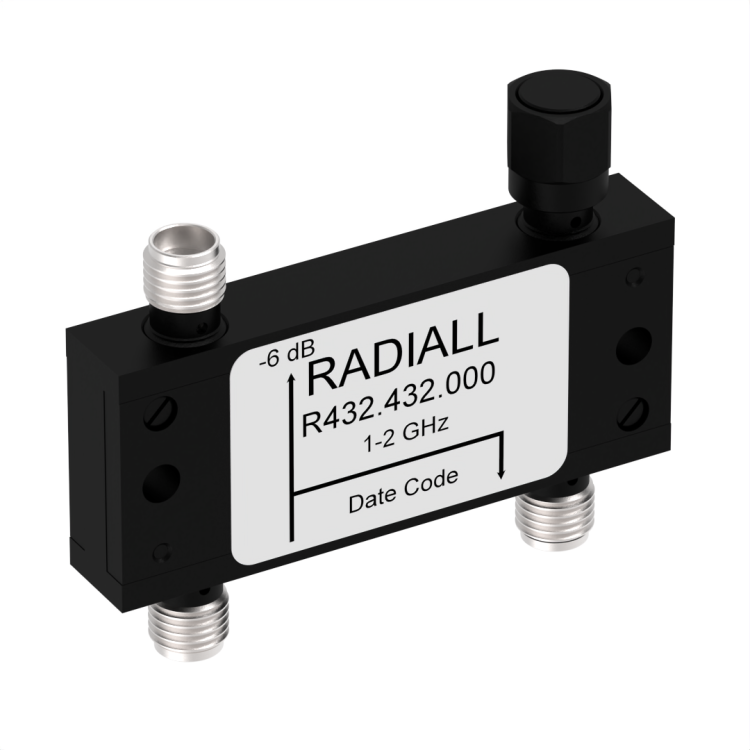 COUPLER: SMA 1-2GHZ 6DB