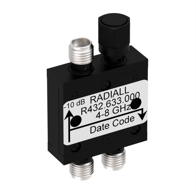 COUPLER: SMA 4-8GHZ 20DB