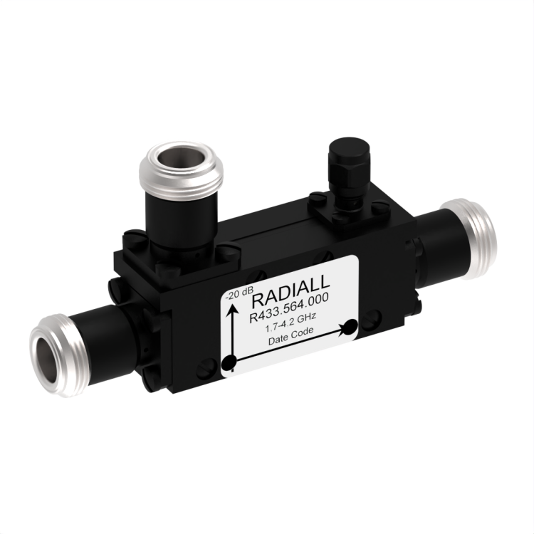 COUPLER: N 1.7-4.2GHZ 20DB Flat response