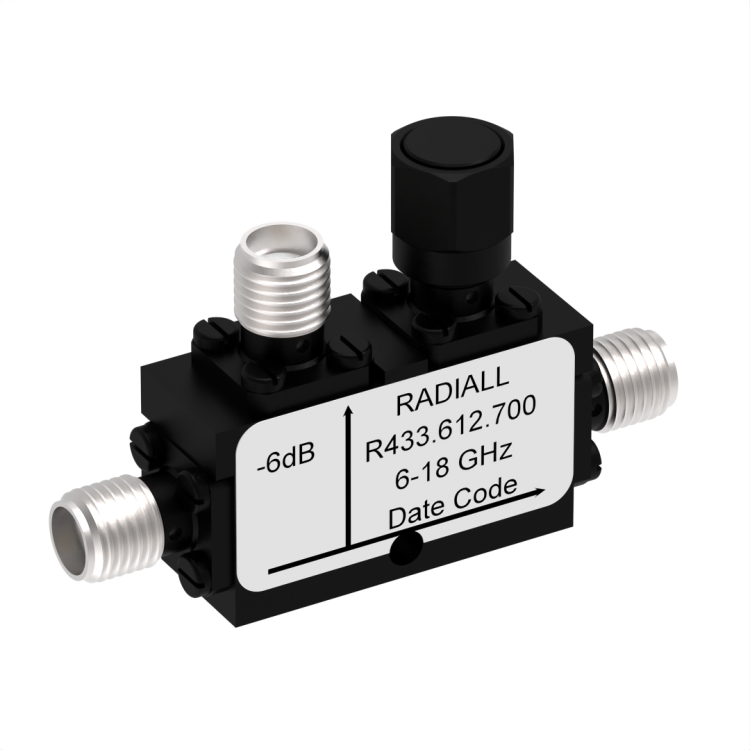 COUPLER: SMA 6-18GHZ 6DB (thickness 10mm)
