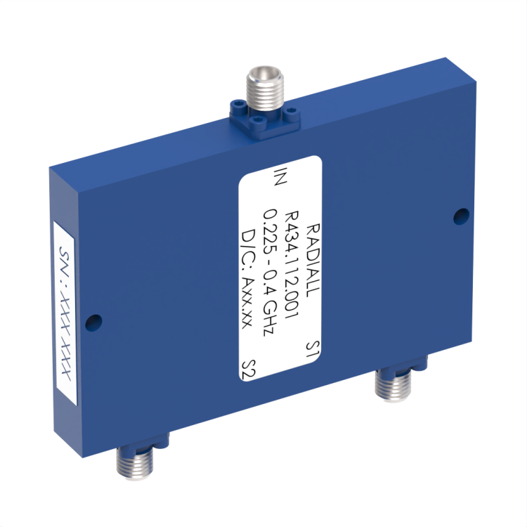 POWER DIVIDER 2W SMA 0.225-0.4GHZ