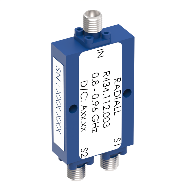 POWER DIVIDER 2W SMA 0.8-0.96GHZ