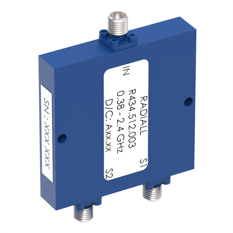 POWER DIVIDER 2W SMA 0.38-2.4GHZ