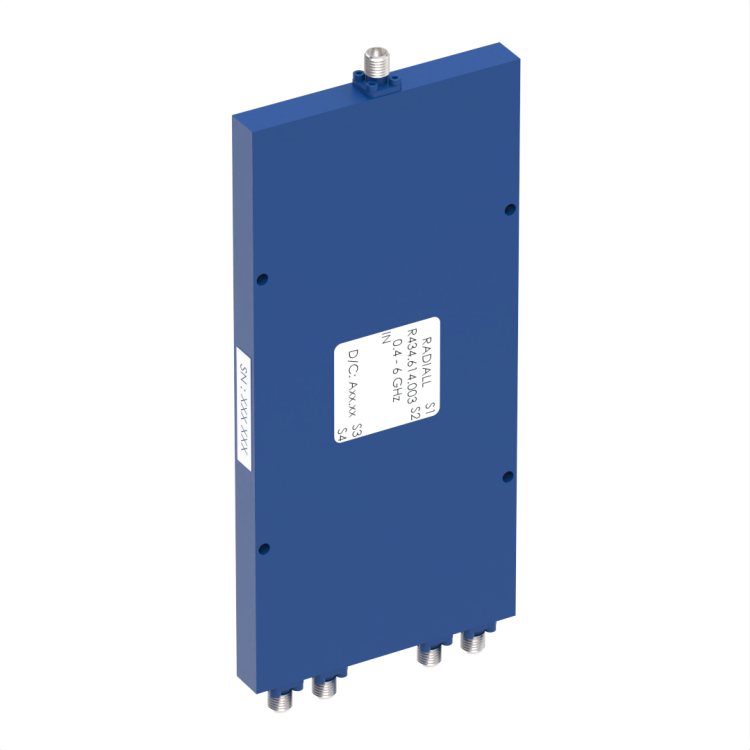 POWER DIVIDER 4W SMA 0.4-6GHZ