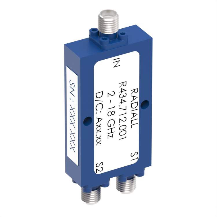 POWER DIVIDER 2W SMA 2-18GHZ