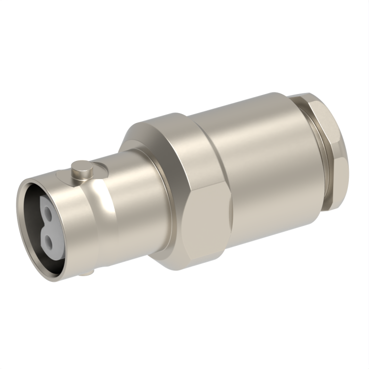 BR2 / STRAIGHT JACK SQUARE FLANGE RECEPTACLE CLAMP TYPE