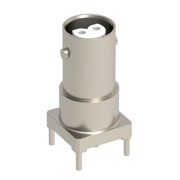 BR2 / STRAIGHT RECEPTACLE FOR PCB SOLDER LEGS