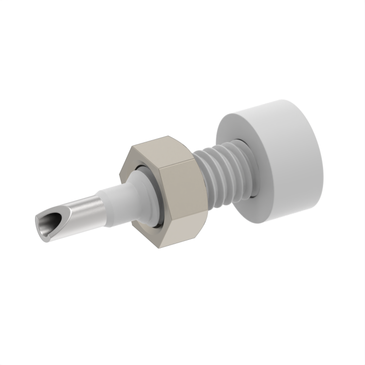 BANANA / 2MM SERIE FEMALE DLPI INSULATED WHITE BANANA / 2MM SERIE FEMALE DLPI INSULATED WHITE