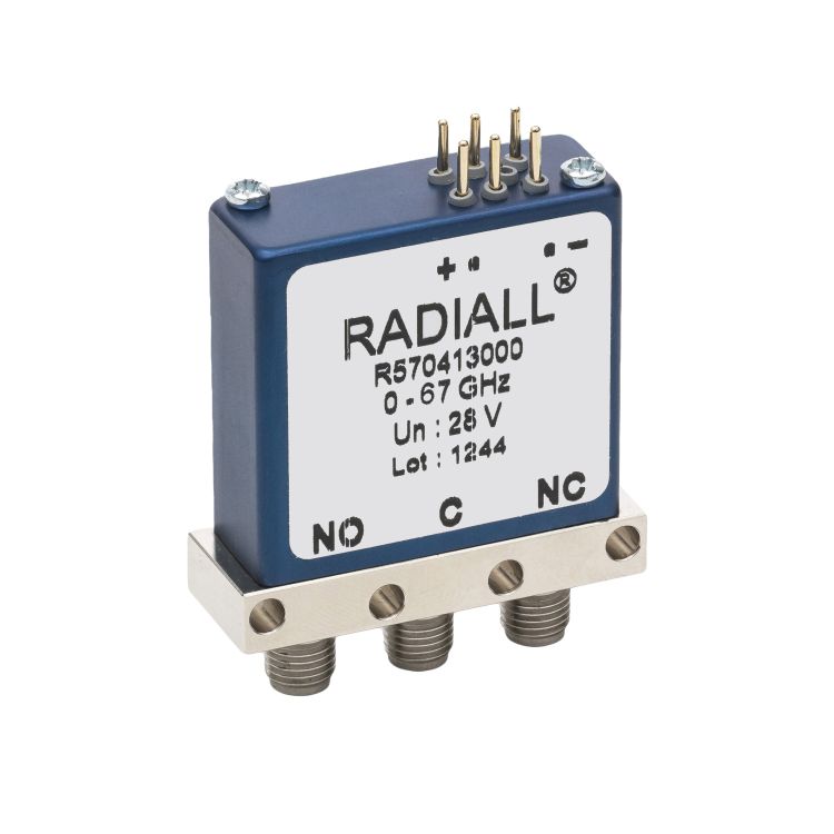 SPDT Ramses 1.85mm 67GHz Failsafe 12Vdc Pins Terminals