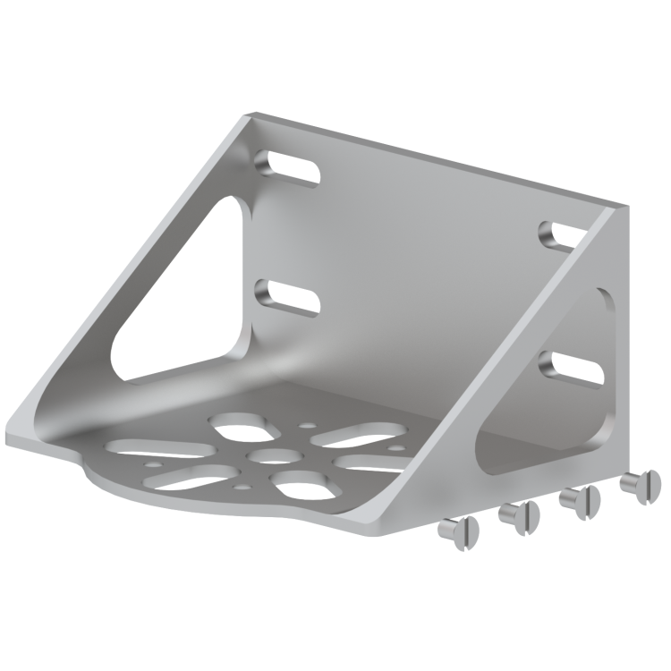 90° Bracket R573 & R574 RAMSES series for SP3 to 6 positions Miniature connector type