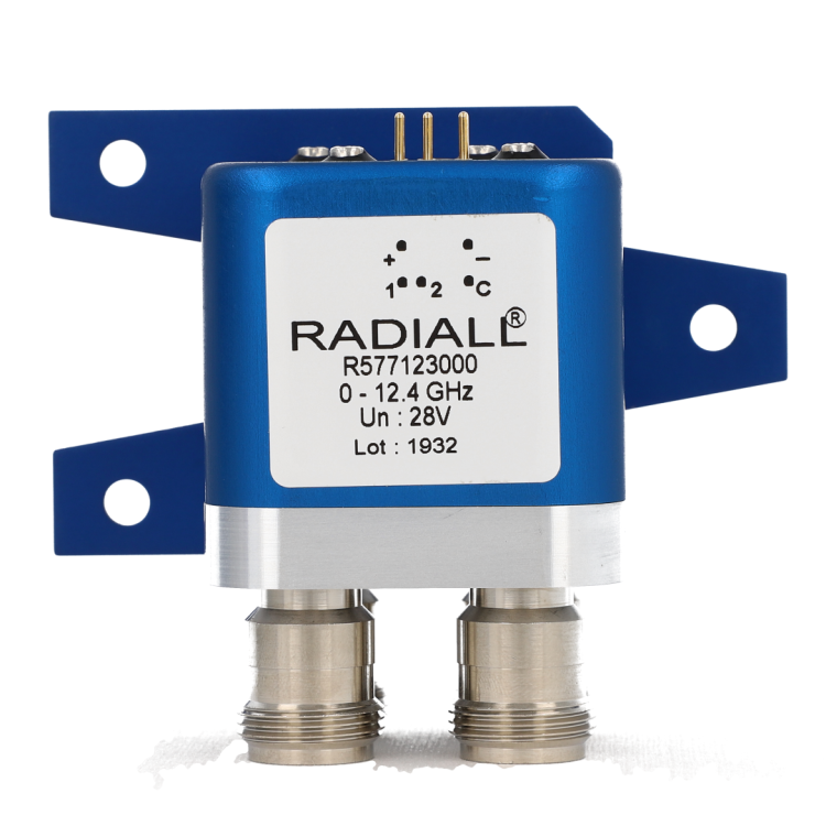 DPDT Ramses N 3GHz Latching Self-cut-off Indicators 12Vdc Diodes Pins Terminals with bracket