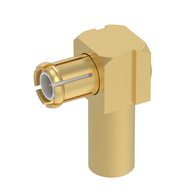 MCX / RIGHT ANGLE PLUG CRIMP TYPE CABLE 2/50 D