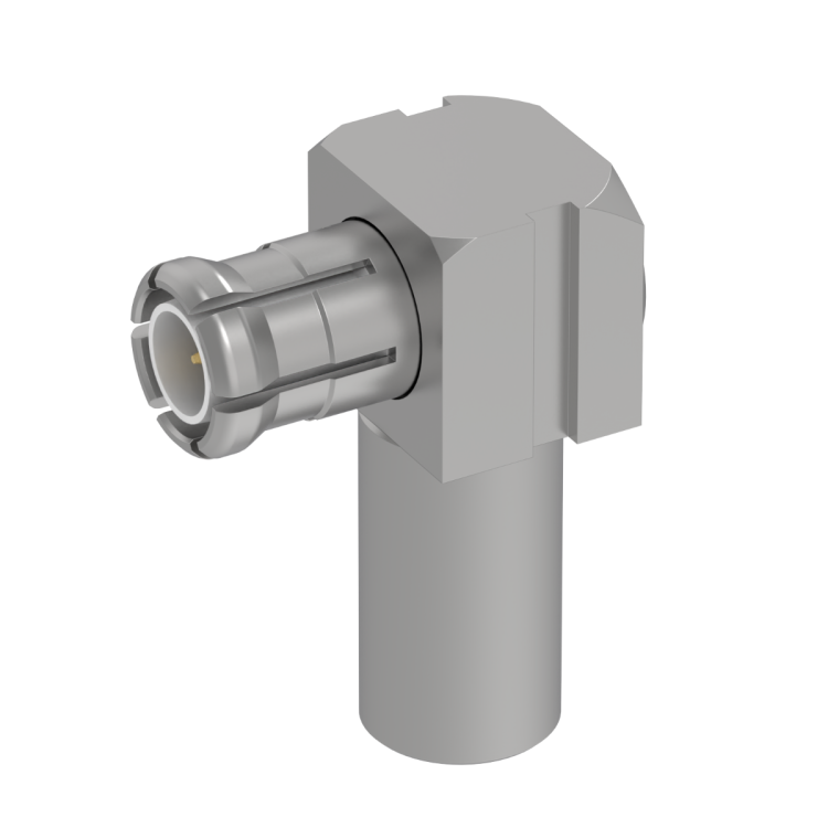 MCX / RIGHT ANGLE PLUG CRIMP TYPE CABLE 2.6/50 S