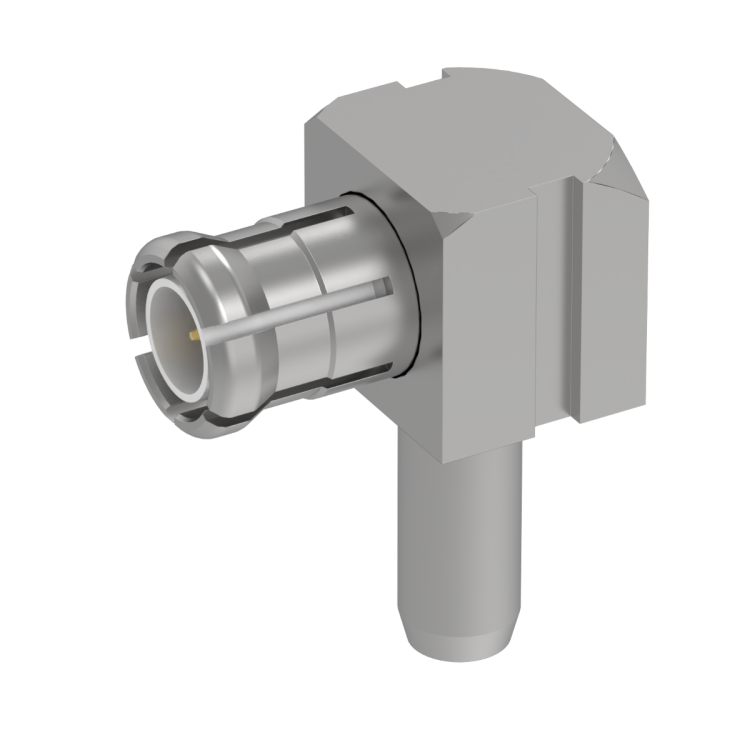 MCX / RIGHT ANGLE PLUG CRIMP TYPE NON MAGNETIC CABLE 2.6/50 S