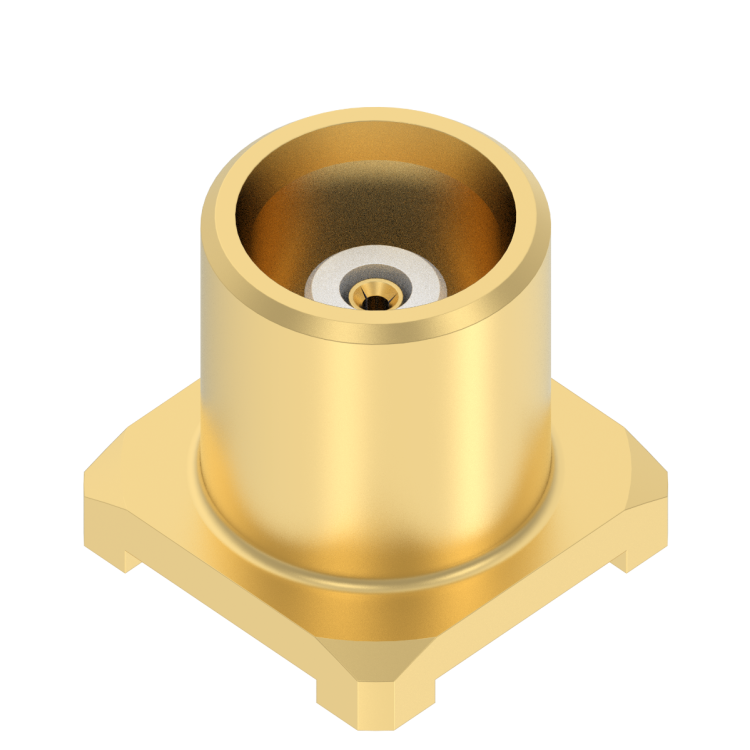 MCX / STRAIGHT JACK RECEPTACLE FOR PCB SMT TYPE - REEL OF 500