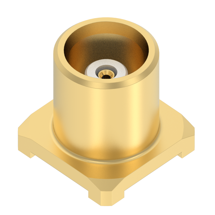 MCX / STRAIGHT JACK RECEPTACLE FOR PCB NON MAGNETIC SMT TYPE