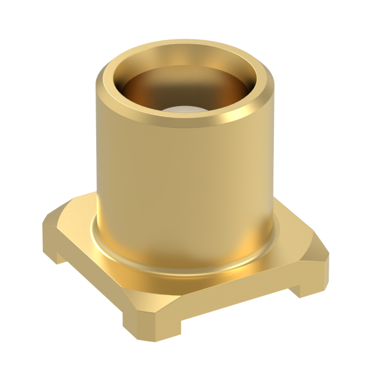 MCX / STRAIGHT JACK RECEPTACLE FOR PCB NON MAGNETIC SMT TYPE