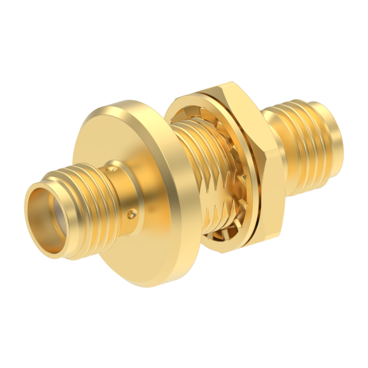 SMA / FEMALE-FEMALE BULKHEAD ADAPTER