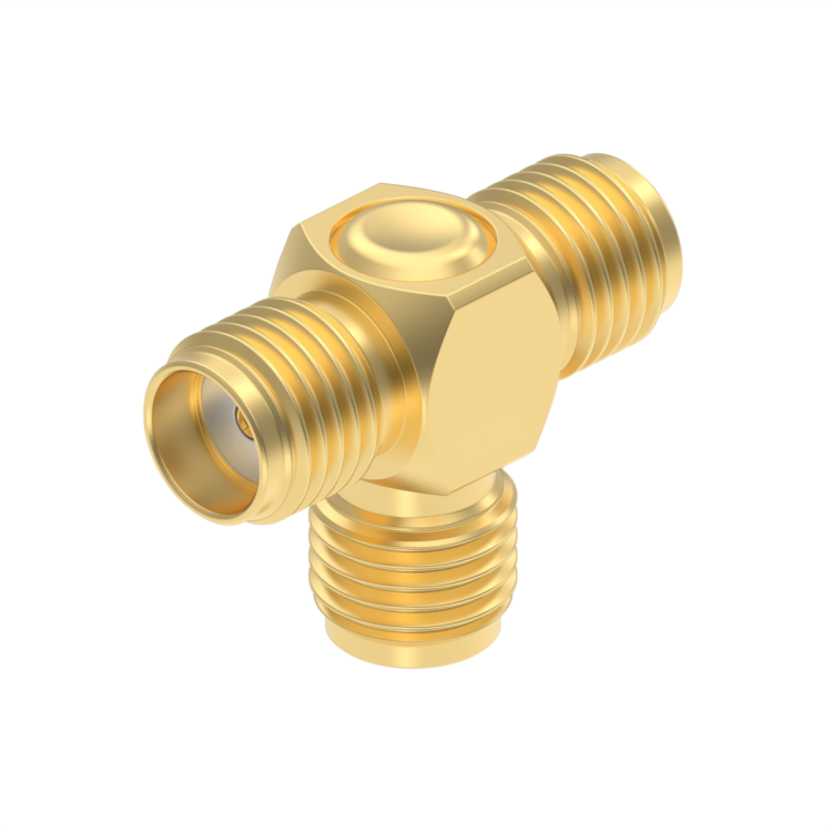 SMA / TEE FEMALE- FEMALE - FEMALE ADAPTER