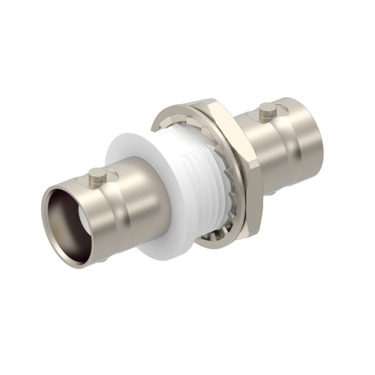 BNC / INSULATED BULKHEAD FEMALE-FEMALE ADAPTER
