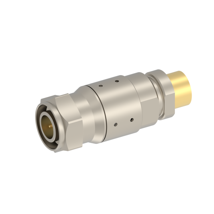 TNC SELF-LOCK / STRAIGHT PLUG SOLDER TYPE CABLE SHF 8+8M