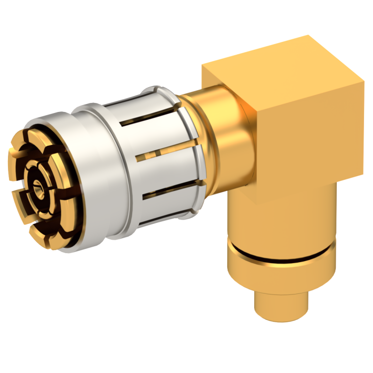 SMPM-LOCK / RIGHT ANGLE PLUG SOLDER TYPE 0.47