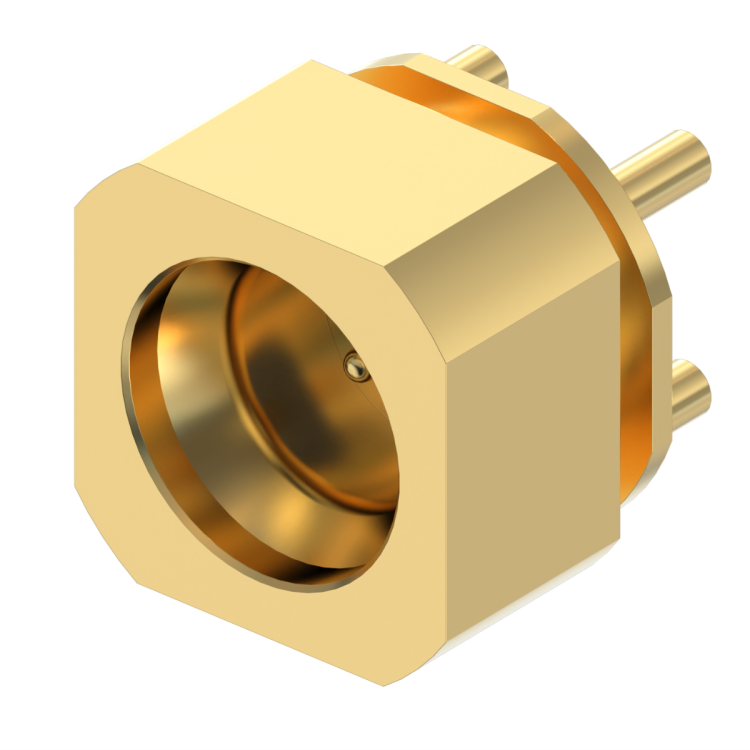 SMPMS M STRAIGHT SMOOTH BORE SMT RECEPTACLE TAPE AND REEL OF 500